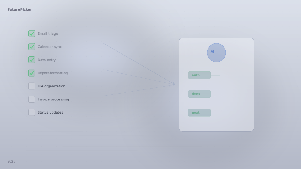 AI Agent 最先替代的，不是岗位，而是那些已经高度结构化的数字杂务