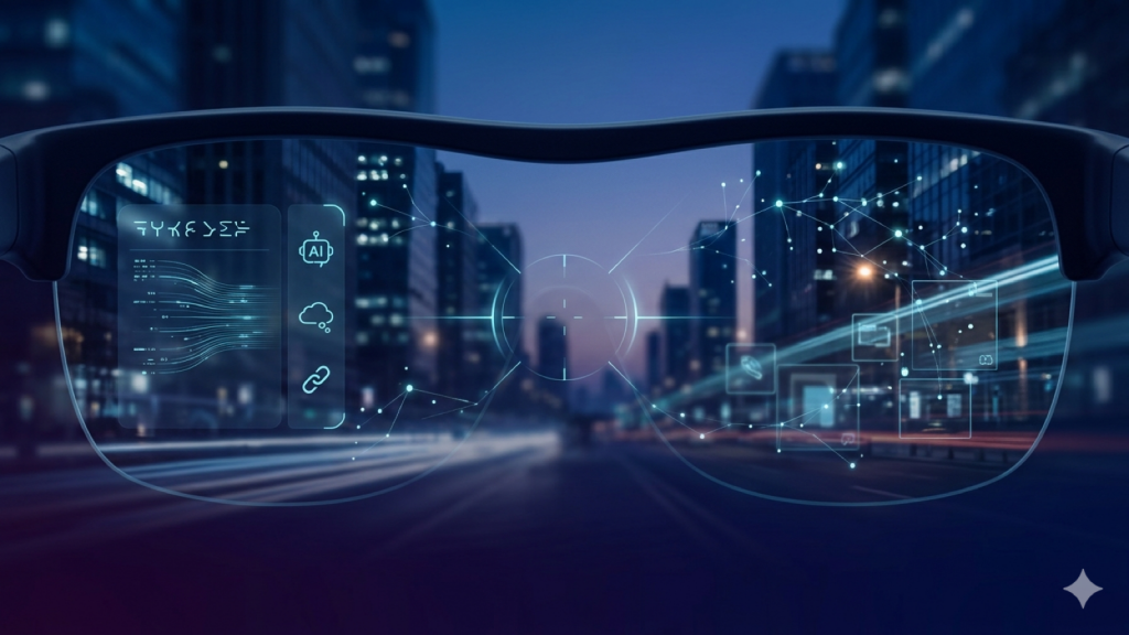 FuturePicker article cover for smart glasses as agent interface