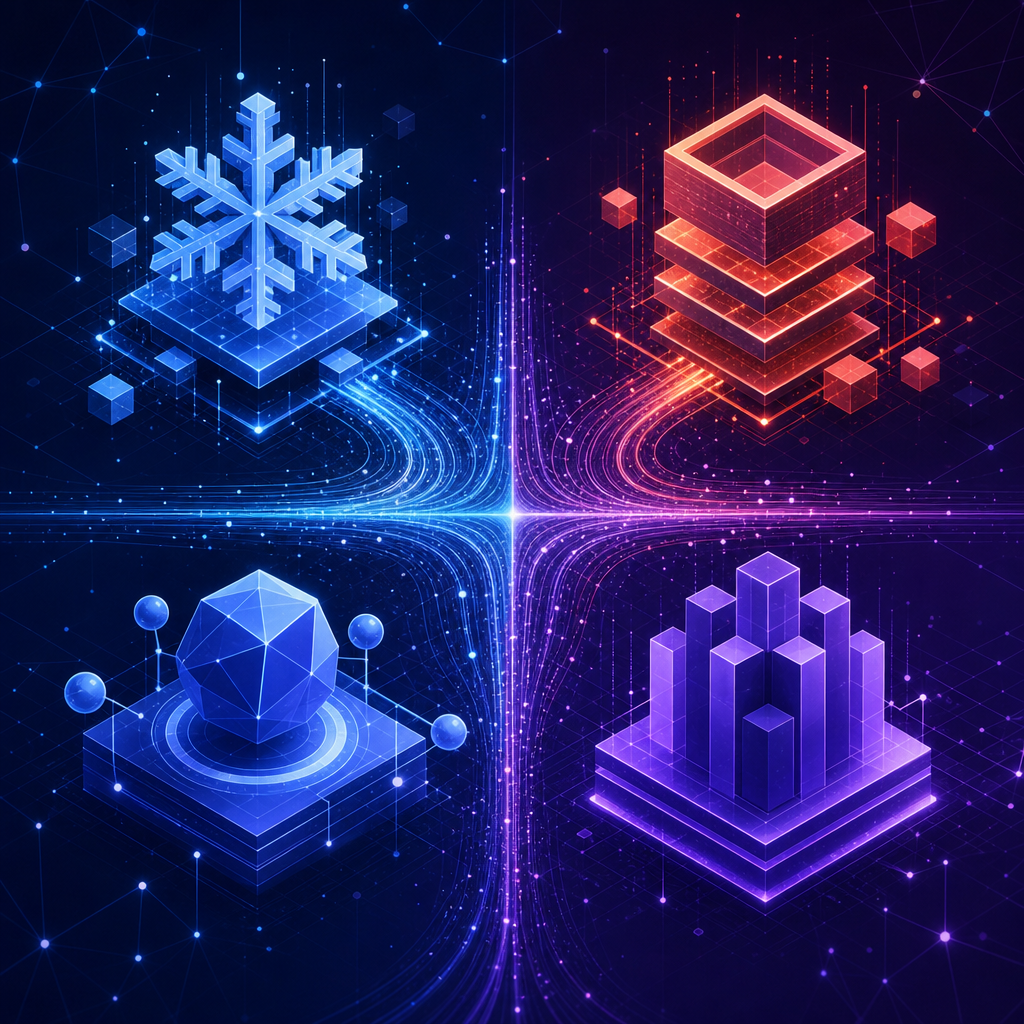 AI 数据仓库怎么选：Snowflake vs Databricks vs BigQuery vs Redshift，2026 谁是你的下一个主战场？