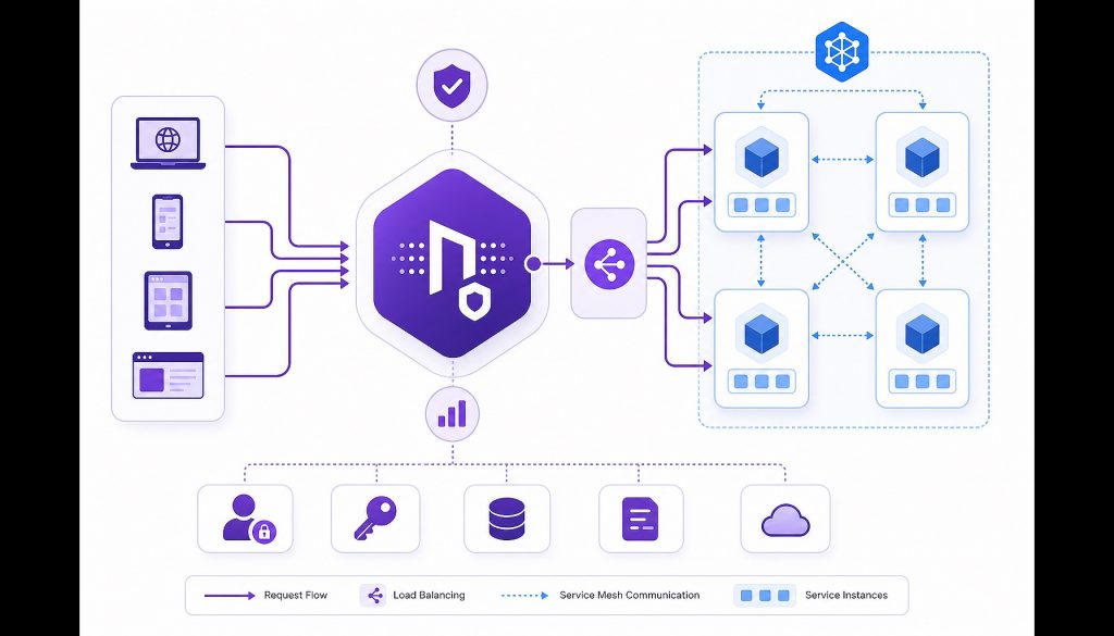 API Gateway Comparison for Microservices in 2026: Kong vs Tyk vs KrakenD vs Traefik
