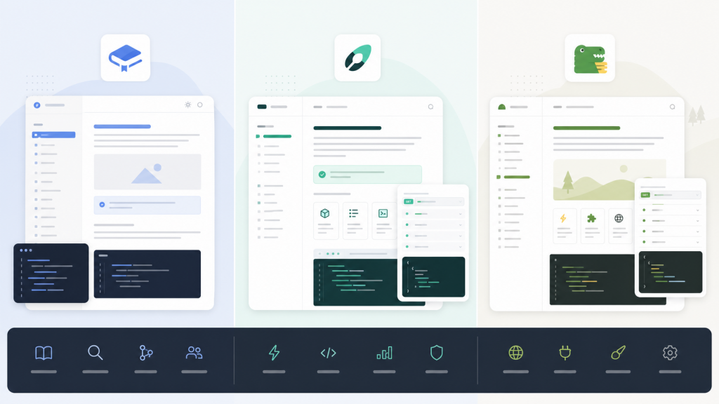 GitBook vs Mintlify vs ReadMe vs Docusaurus: Which Dev Docs Platform to Pick in 2026