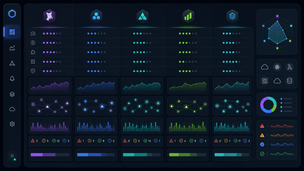Datadog 太贵了？2026 年可观测性平台替代方案：SigNoz vs Grafana Cloud vs New Relic vs Better Stack