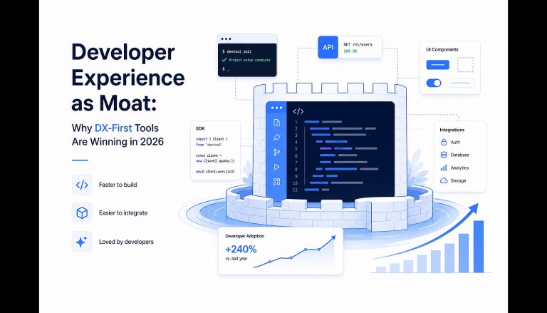 Developer Experience as Moat: Why DX-First Tools Are Winning in 2026