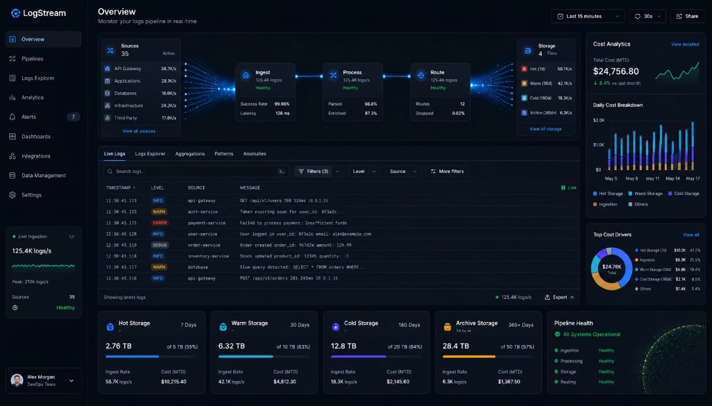 5 Axiom Alternatives for Log Management: Better Stack, Loki, Elastic, Mezmo, and OpenObserve Compared