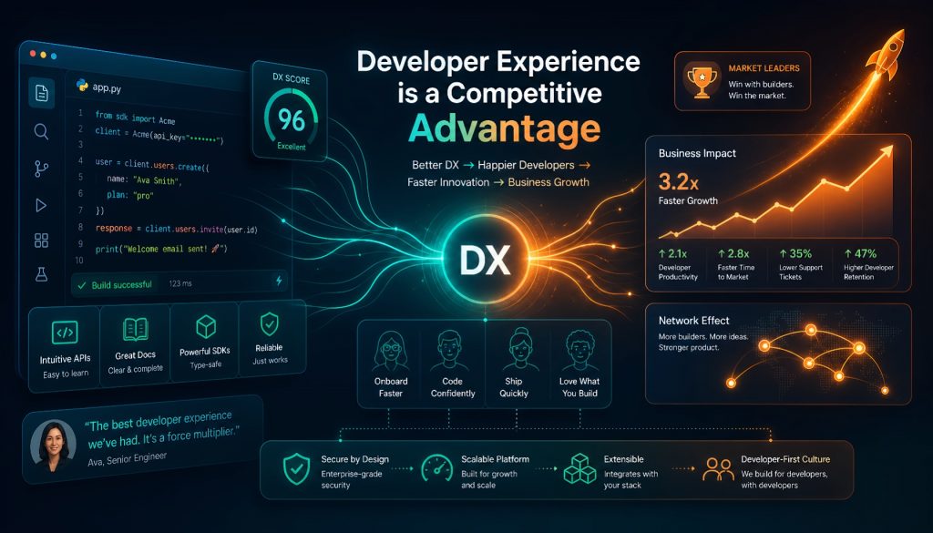 Developer Experience Is the Only Moat That Matters Now