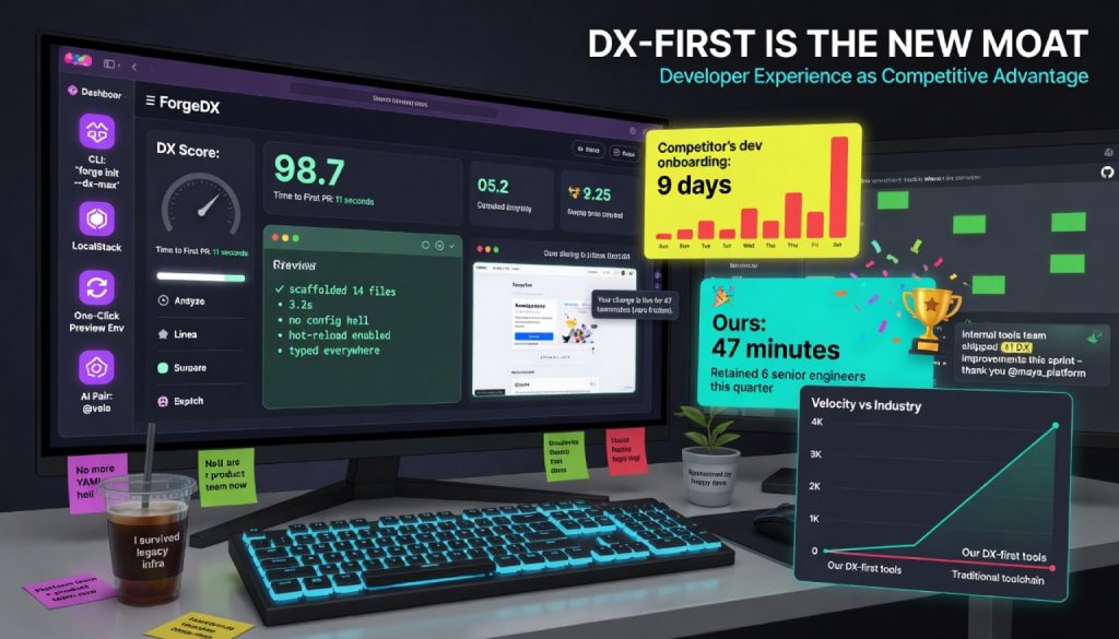 Developer Experience as Competitive Moat: Why DX-First Tools Win