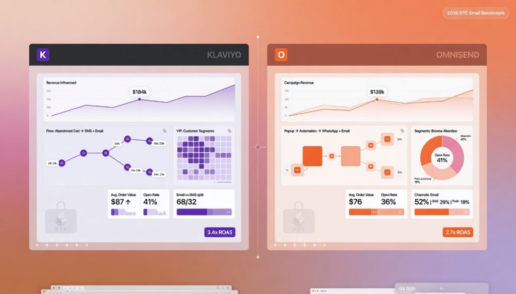 Klaviyo vs Omnisend: Which Email Platform Wins for Shopify in 2026