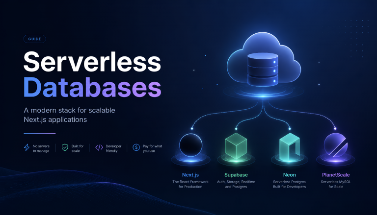 Serverless Databases for Next.js 14: Supabase vs Neon vs PlanetScale vs Turso vs Firestore