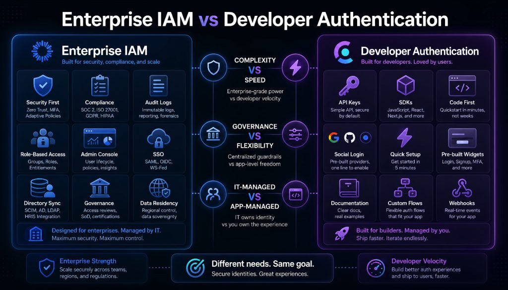 Okta vs Clerk 2026: Enterprise IAM Meets Developer-First Authentication