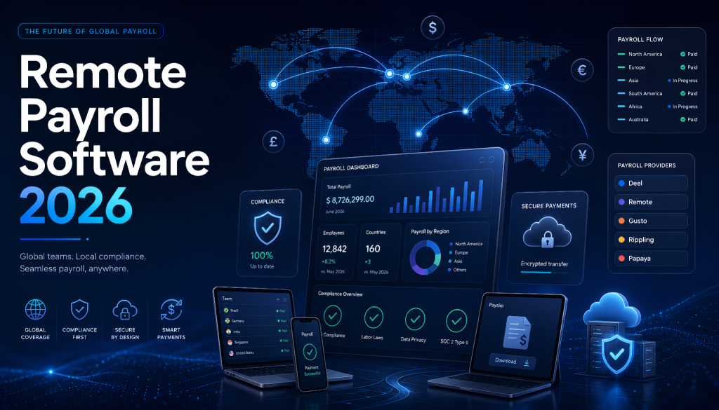 Remote-First Payroll Software 2026: Deel vs Remote vs Gusto vs Rippling vs Papaya Global Deep Comparison