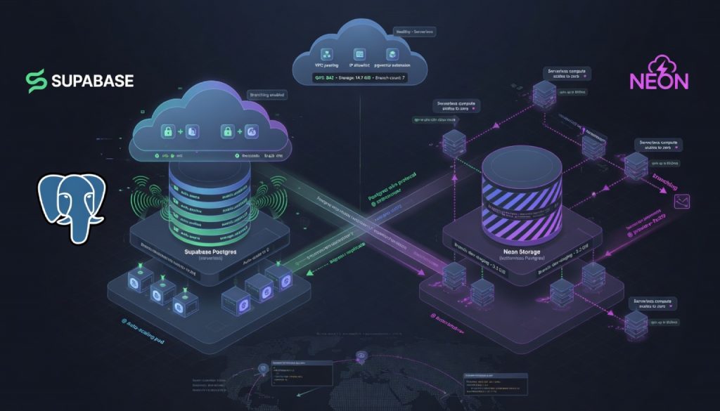 Supabase vs Neon: Serverless Postgres Comparison 2026