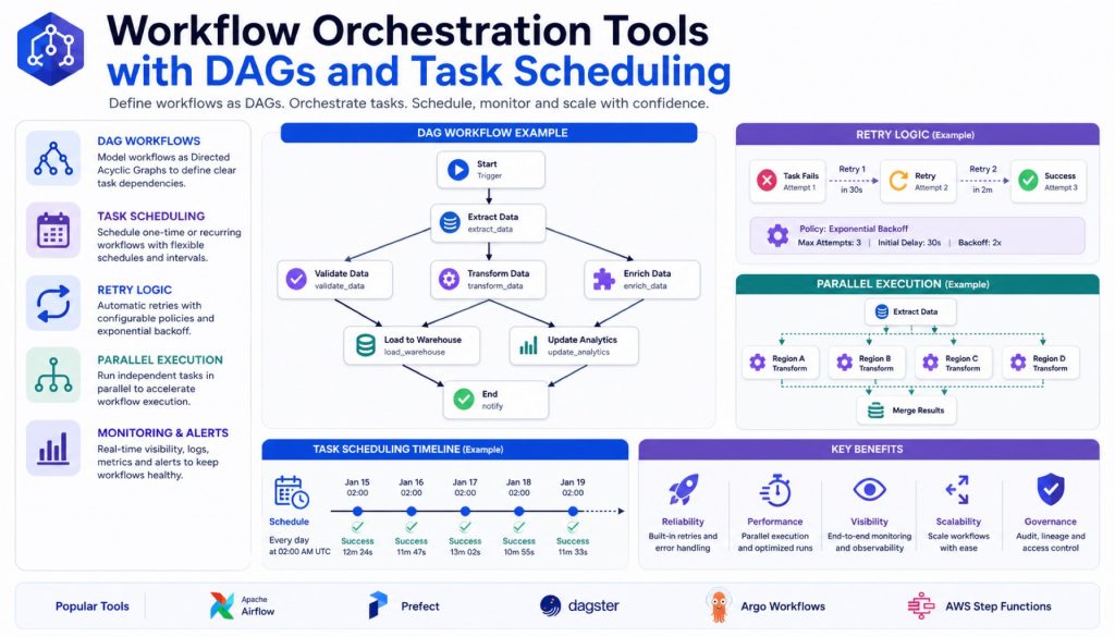 Temporal vs Airflow vs Prefect vs Dagster: Which Workflow Orchestration Tool in 2026?