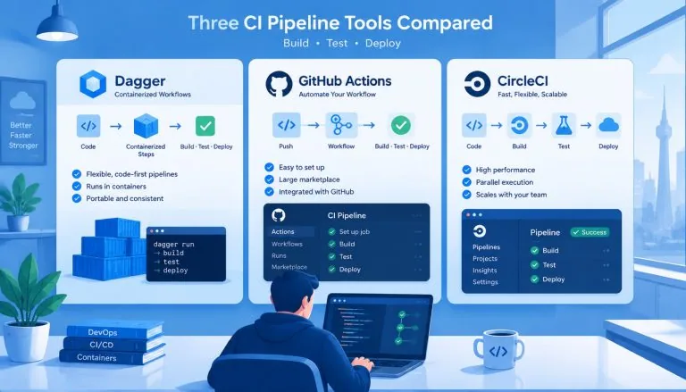 Dagger vs GitHub Actions vs CircleCI: Which One Actually Works for Containerized CI?